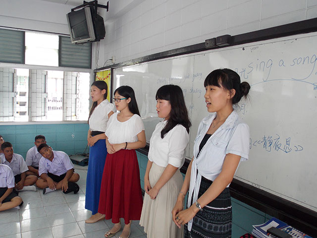 汉语国际教育专业学生在泰国实习