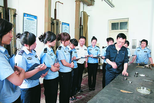 治安防范现场教学