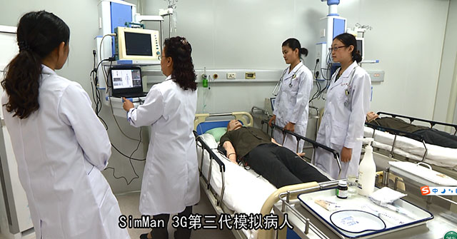 模拟病人救护训练