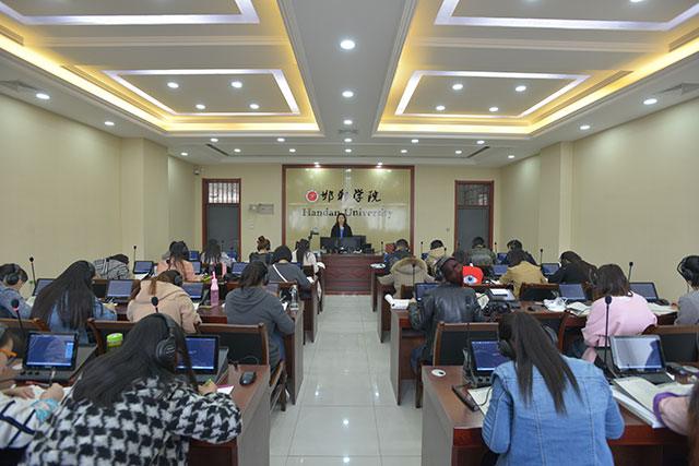 1.口译实训课