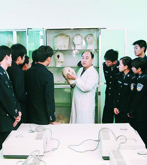 法医现场教学