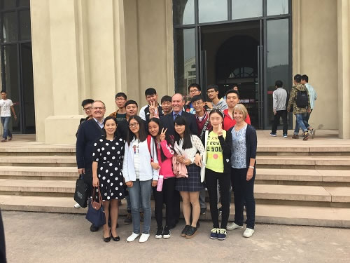 英国林肯大学来访