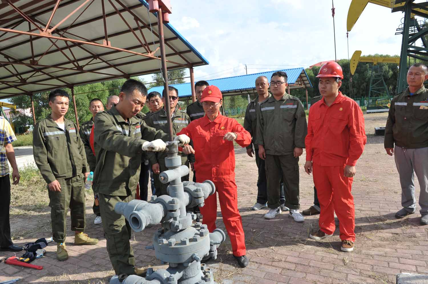 油气开采校实训基地